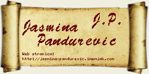 Jasmina Pandurević vizit kartica